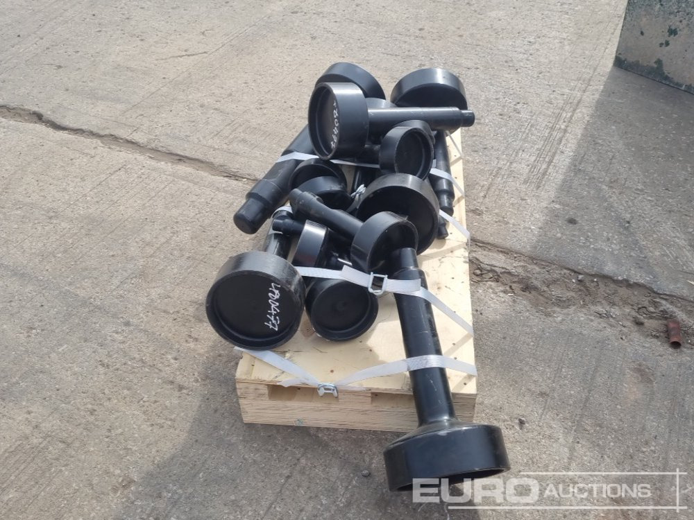 Unused Haner Pallet of Post Knocker Heads - Hydraulic hammer: picture 4 Unused Haner Pallet of Post Knocker Heads - Hydraulic hammer: picture 4