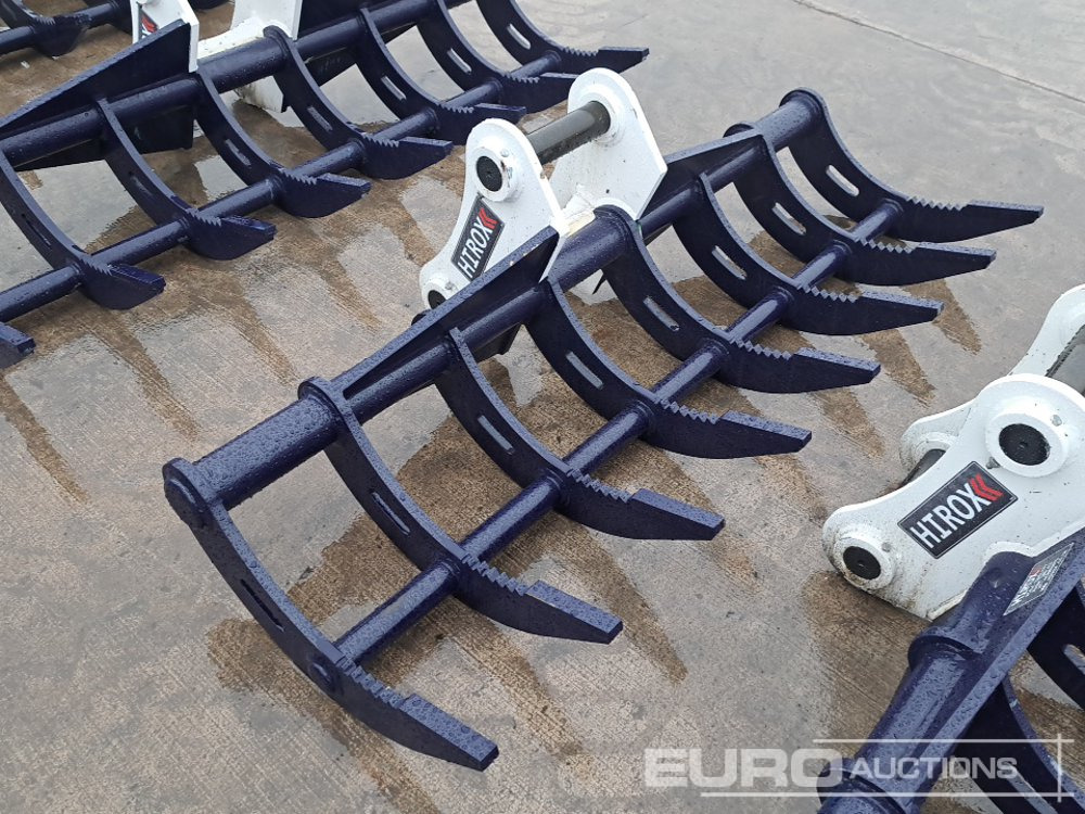 Unused Hirox 72" Rake 65mm Pin to suit 13 Ton Excavator - Bucket: picture 4 Unused Hirox 72" Rake 65mm Pin to suit 13 Ton Excavator - Bucket: picture 4