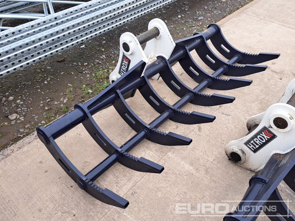 Unused Hirox 72" Rake 65mm Pin to suit 13 Ton Excavator - Bucket: picture 4 Unused Hirox 72" Rake 65mm Pin to suit 13 Ton Excavator - Bucket: picture 4