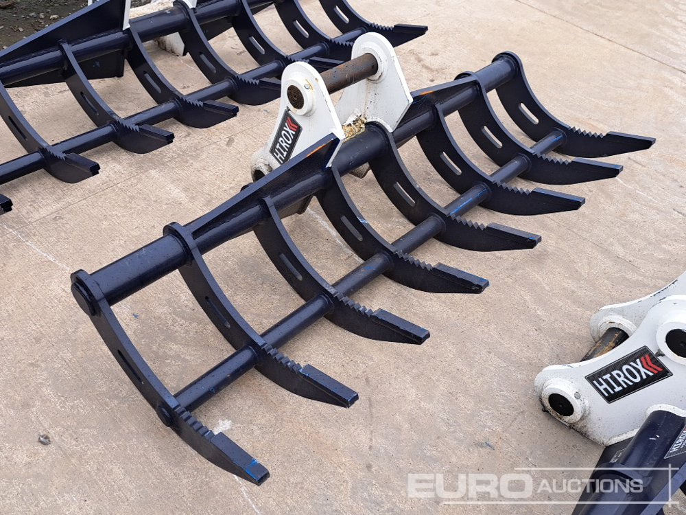 Unused Hirox 72" Rake 65mm Pin to suit 13 Ton Excavator - Bucket: picture 4 Unused Hirox 72" Rake 65mm Pin to suit 13 Ton Excavator - Bucket: picture 4