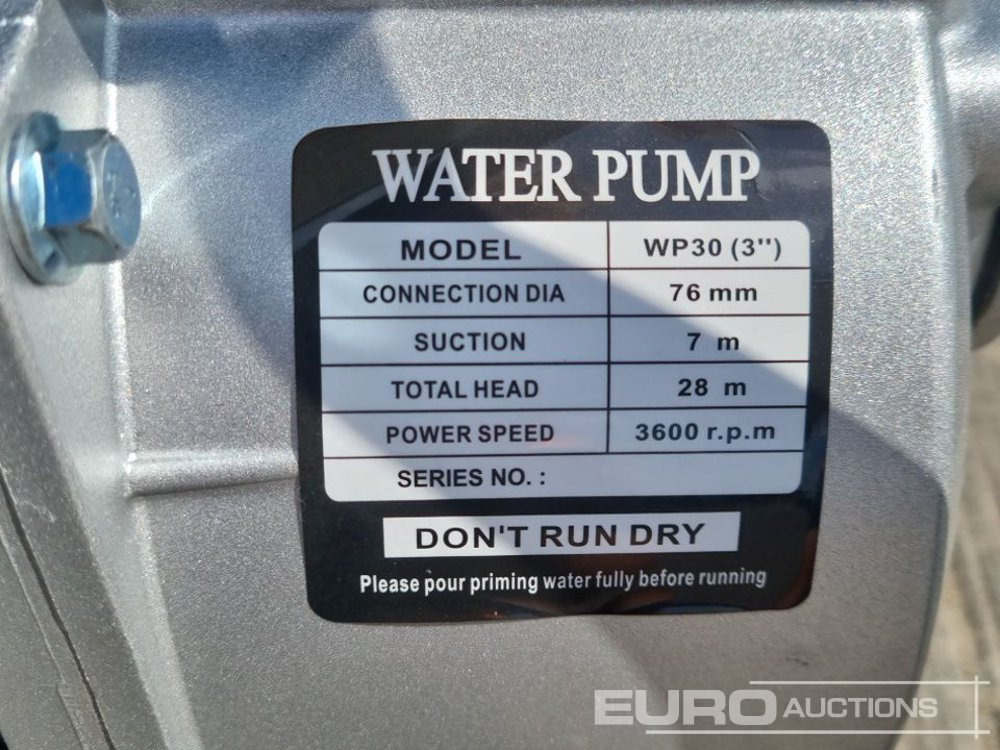 Water pump Unused Landhonor LHR-TWP80: picture 17