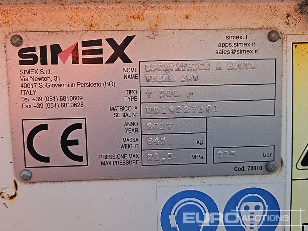 Skid steer loader Unused Simex T300: picture 36