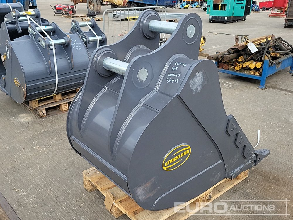 Unused Strickland 36" Digging Bucket 80mm Pin to suit 20 Ton Excavator - Bucket: picture 5 Unused Strickland 36" Digging Bucket 80mm Pin to suit 20 Ton Excavator - Bucket: picture 5
