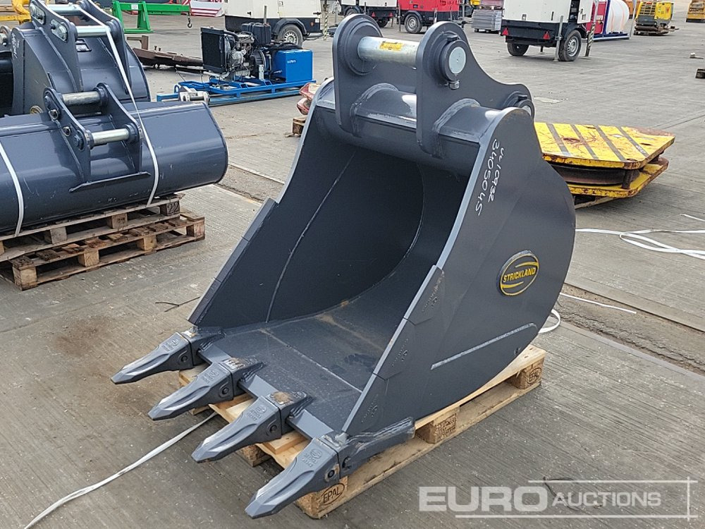Unused Strickland 36" Digging Bucket 80mm Pin to suit 20 Ton Excavator - Bucket: picture 1 Unused Strickland 36" Digging Bucket 80mm Pin to suit 20 Ton Excavator - Bucket: picture 1