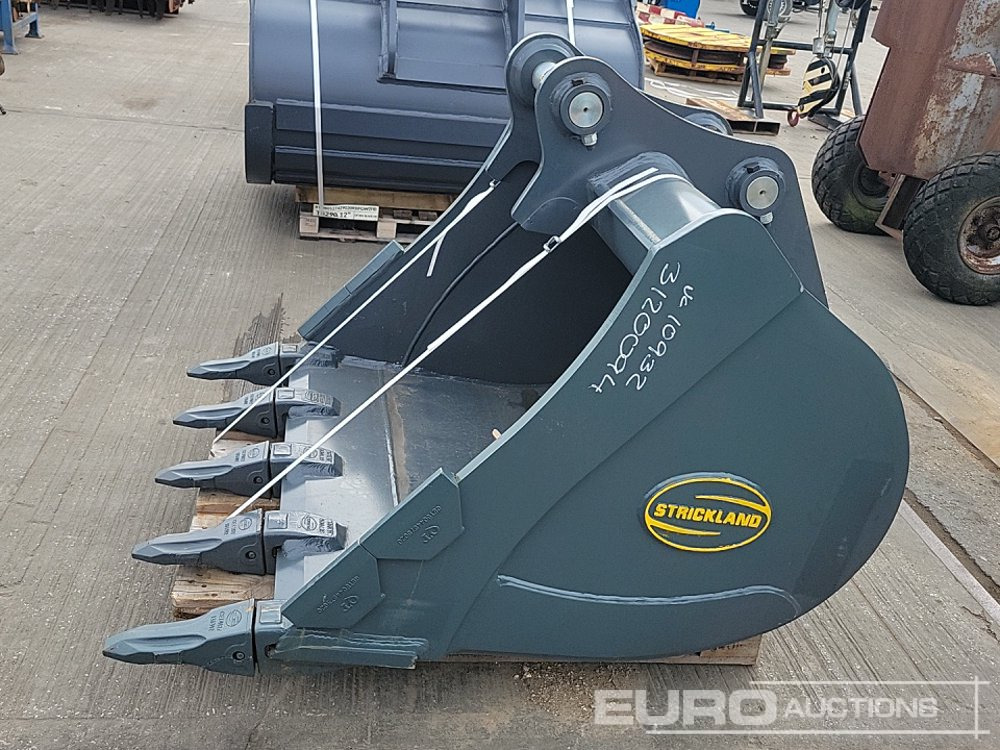 Unused Strickland 48" Digging Bucket 65mm Pin to suit 13 Ton Excavator - Bucket: picture 2 Unused Strickland 48" Digging Bucket 65mm Pin to suit 13 Ton Excavator - Bucket: picture 2