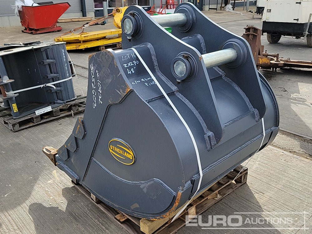 Unused Strickland 48" Digging Bucket 90mm Pin to suit 30 Ton Excavator - Bucket: picture 3 Unused Strickland 48" Digging Bucket 90mm Pin to suit 30 Ton Excavator - Bucket: picture 3
