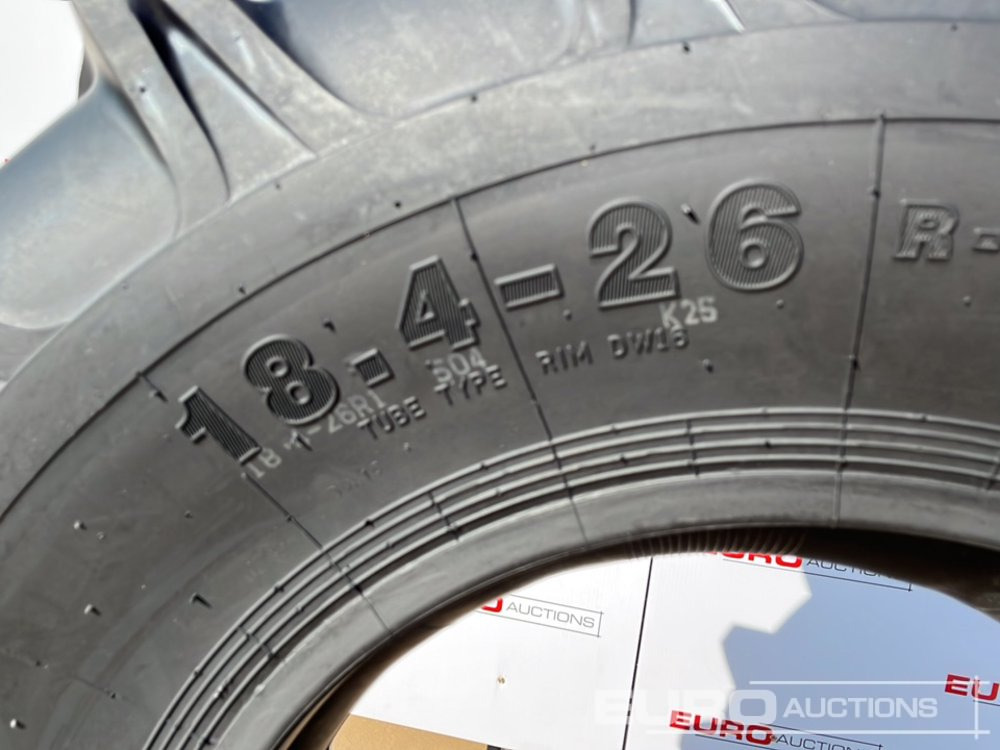 Unused Top Trust 18.4-26-10PR R1 Backhoe Loader Tyre (2 of) - Tire: picture 4 Unused Top Trust 18.4-26-10PR R1 Backhoe Loader Tyre (2 of) - Tire: picture 4