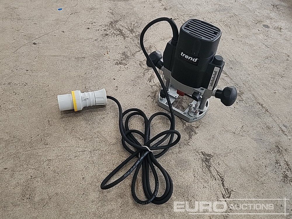 Unused Trend 110 Volt Variable Speed Router - Construction equipment: picture 1 Unused Trend 110 Volt Variable Speed Router - Construction equipment: picture 1