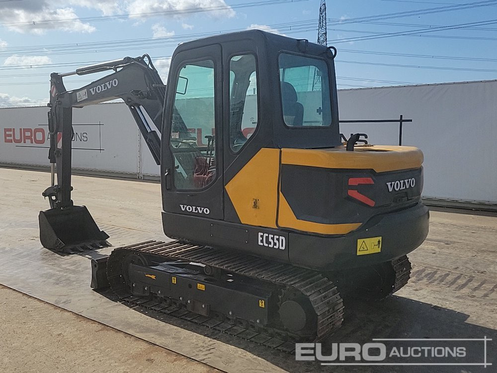 Volvo EC55D - Mini excavator: picture 3 Volvo EC55D - Mini excavator: picture 3