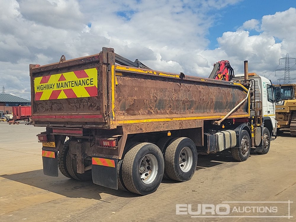 Volvo FM370 - Tipper, Crane truck: picture 5 Volvo FM370 - Tipper, Crane truck: picture 5