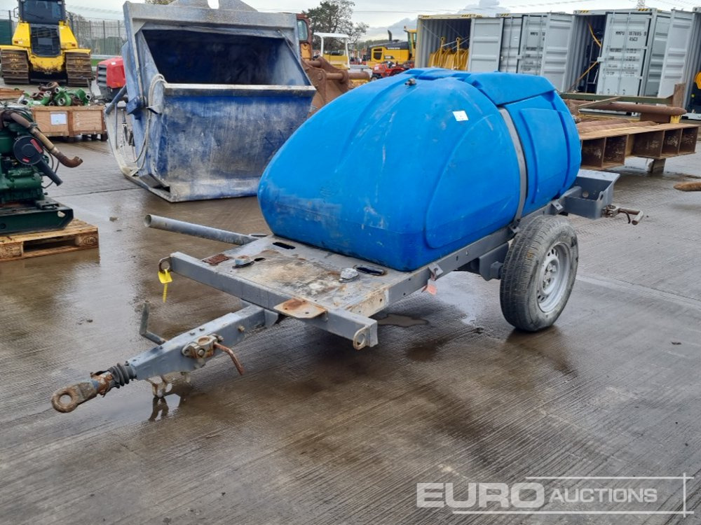 Western Single Axle Plastic Water Bowser - Storage tank: picture 1 Western Single Axle Plastic Water Bowser - Storage tank: picture 1