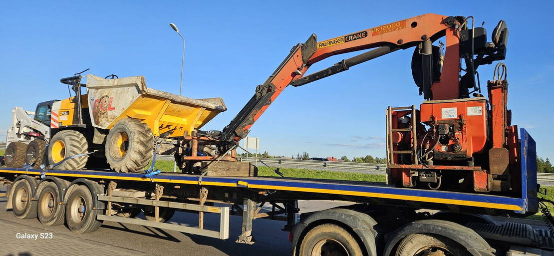Onbekend - Dropside/ Flatbed semi-trailer: picture 1 Onbekend - Dropside/ Flatbed semi-trailer: picture 1