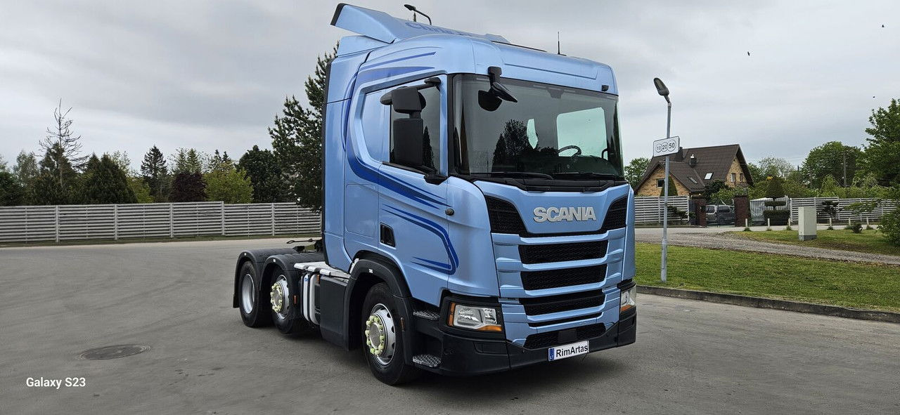 Tractor unit Scania 450: picture 7