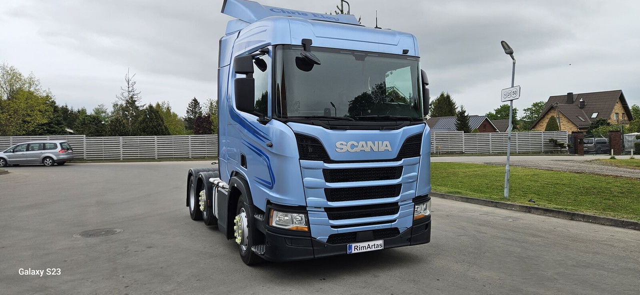 Tractor unit Scania 450: picture 6