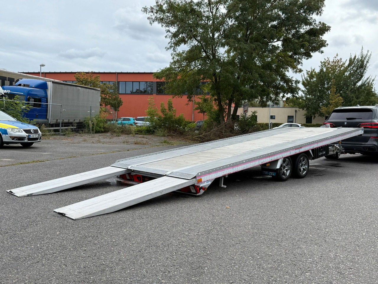 Fitzel Algema 35-21/60X Liftachse 3.5t - Autotransporter trailer: picture 1 Fitzel Algema 35-21/60X Liftachse 3.5t - Autotransporter trailer: picture 1