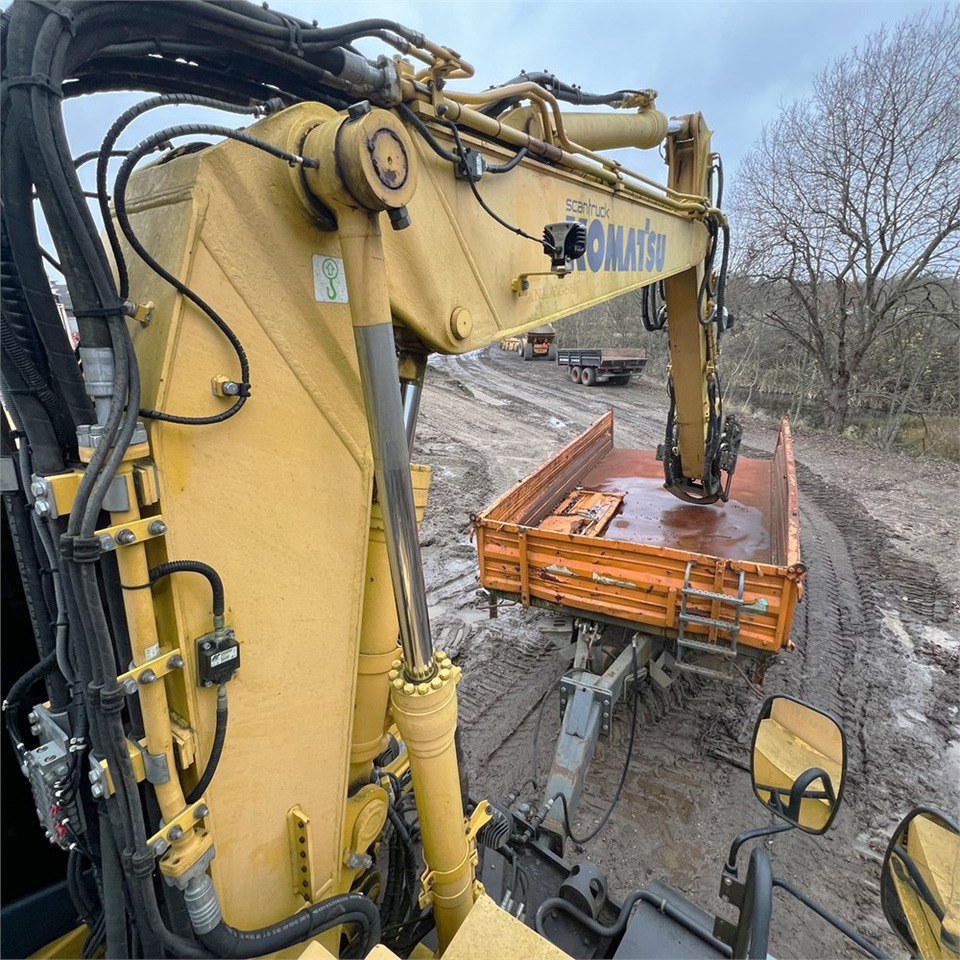 Wheel excavator Komatsu PW148-10: picture 34