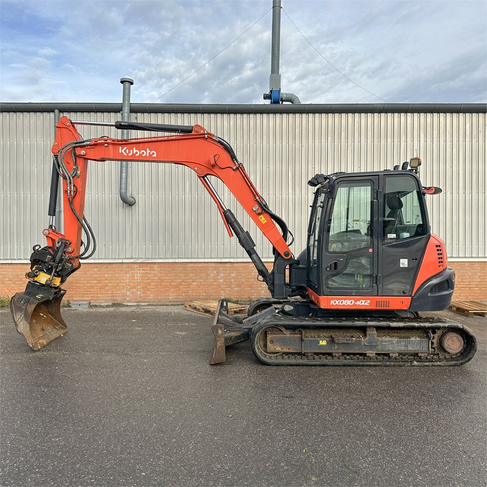 Kubota KX080-4 A2 - Mini excavator: picture 1 Kubota KX080-4 A2 - Mini excavator: picture 1