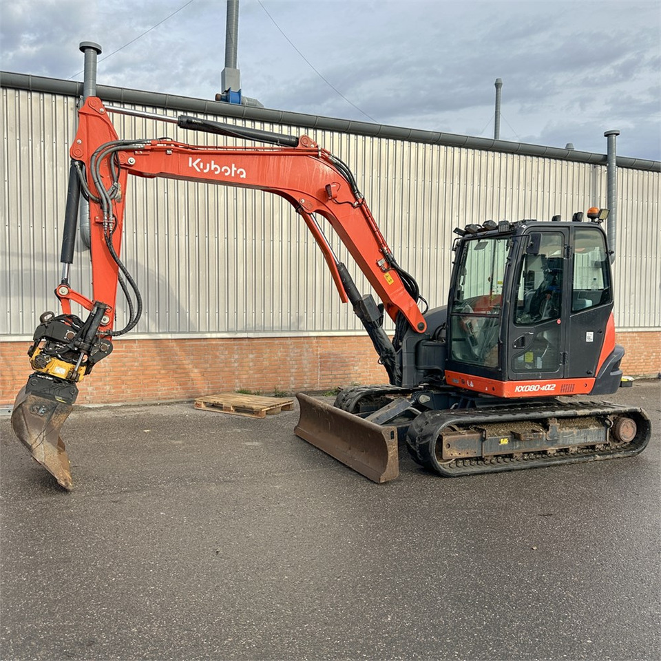 Kubota KX080-4 A2 - Mini excavator: picture 2 Kubota KX080-4 A2 - Mini excavator: picture 2
