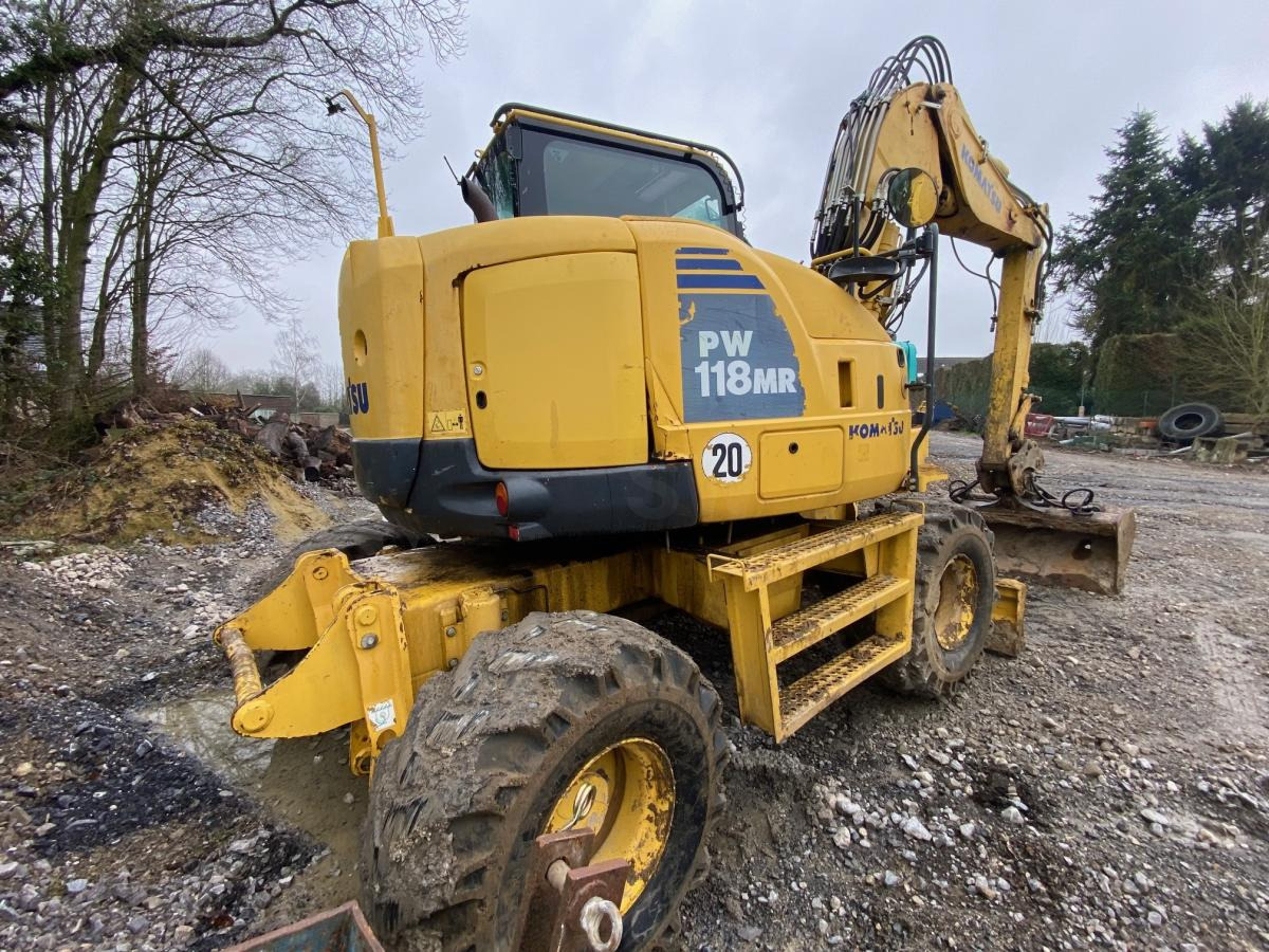 Komatsu PW118MR-8 - Wheel excavator: picture 3 Komatsu PW118MR-8 - Wheel excavator: picture 3