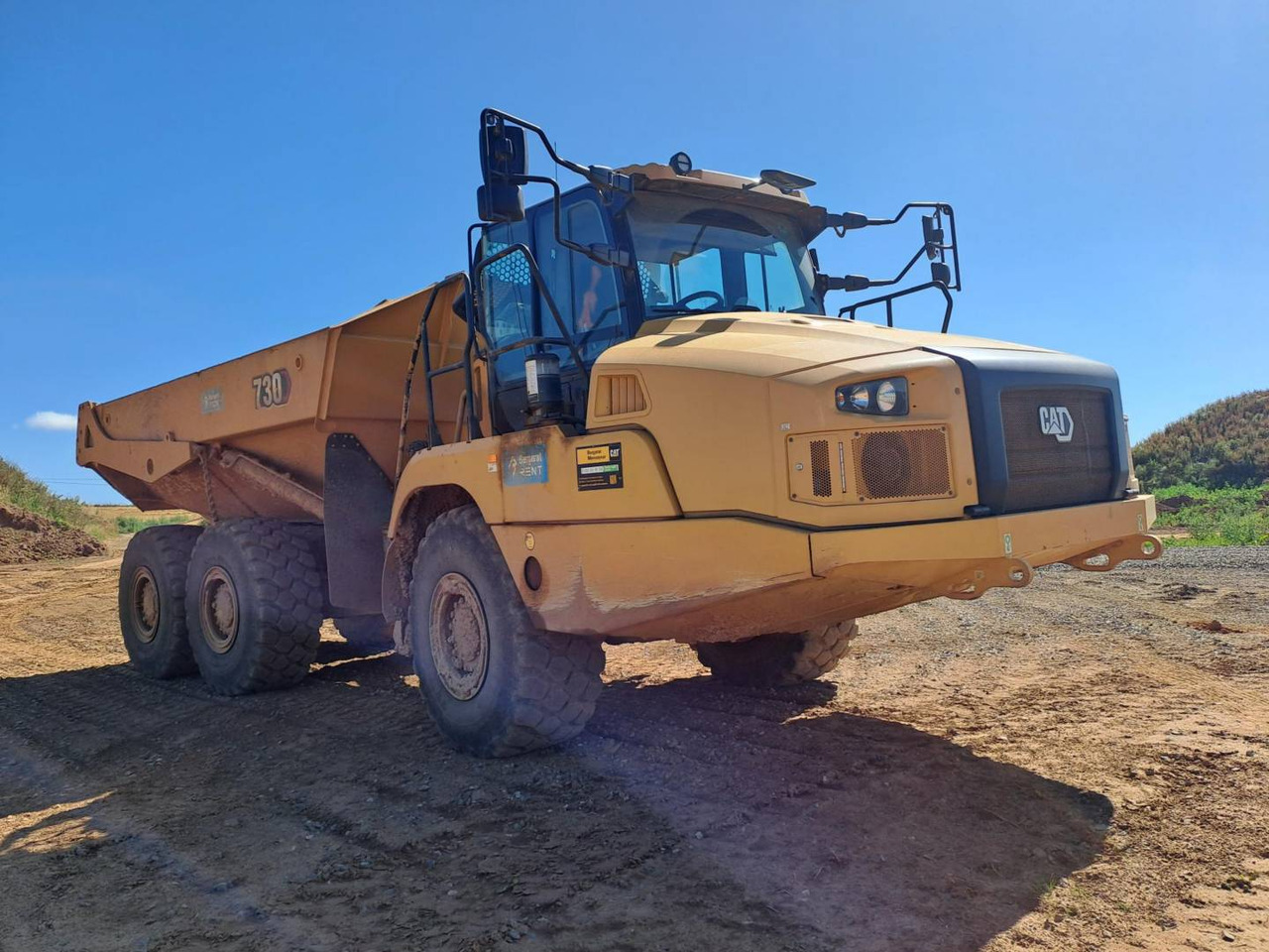 CAT 730 - Articulated dumper: picture 2 CAT 730 - Articulated dumper: picture 2