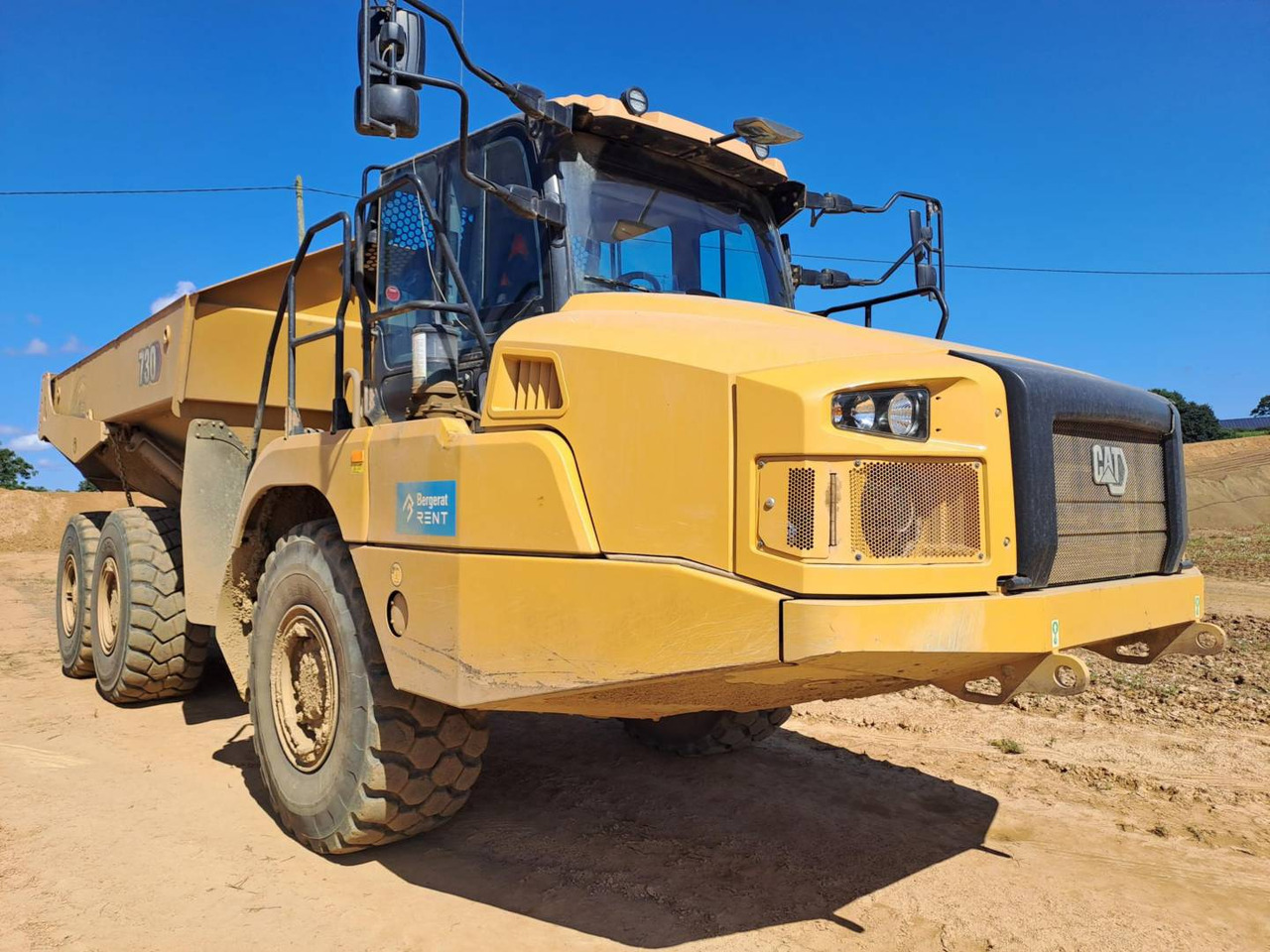 CAT 730 - Articulated dumper: picture 1 CAT 730 - Articulated dumper: picture 1
