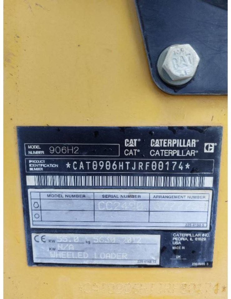 Wheel loader CAT 906H2: picture 6