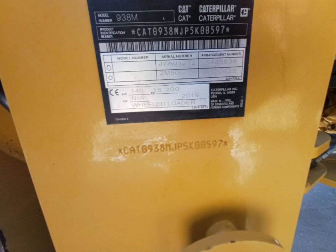 Wheel loader CAT 938M: picture 6 Wheel loader CAT 938M: picture 6