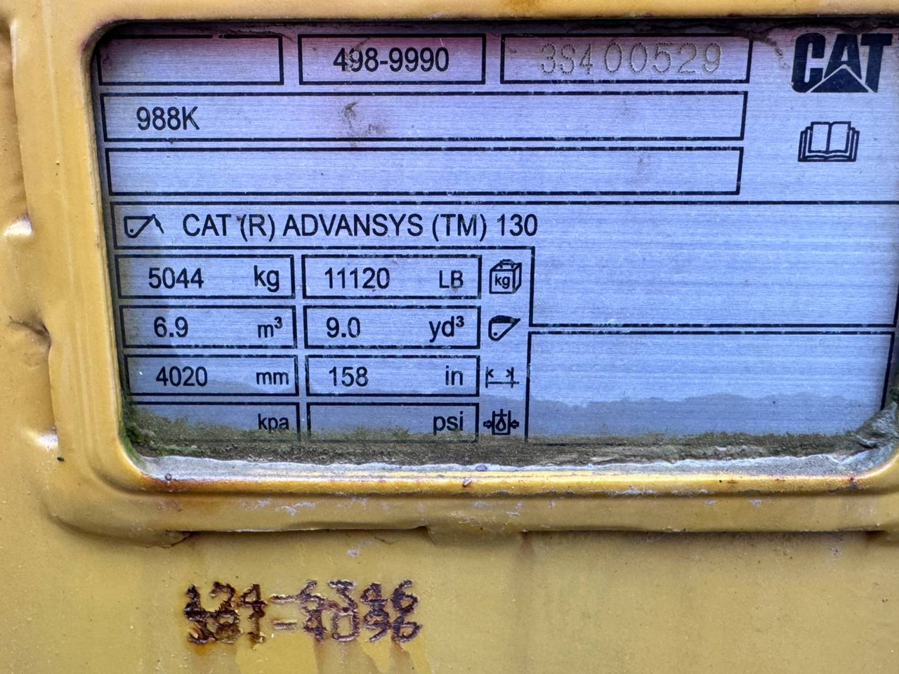 Wheel loader CAT 988K: picture 13