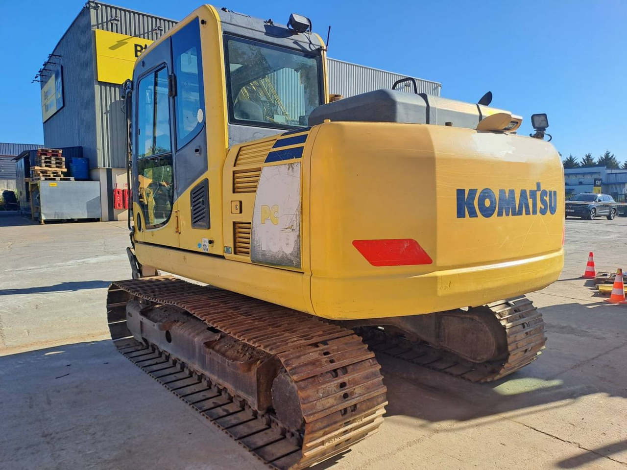 KOMATSU PC130 - Crawler excavator: picture 4 KOMATSU PC130 - Crawler excavator: picture 4