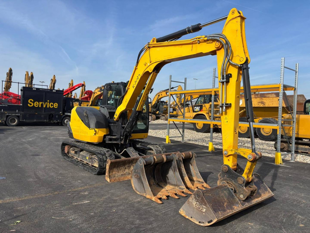 KUBOTA TRACTOR CORPORATION KX080.4 - Crawler excavator: picture 1 KUBOTA TRACTOR CORPORATION KX080.4 - Crawler excavator: picture 1