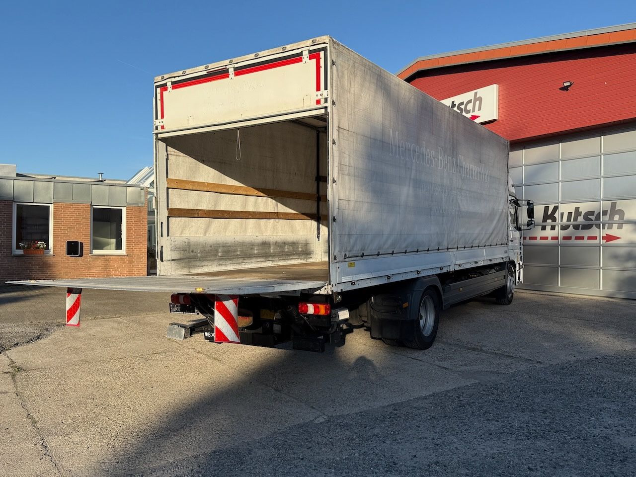 Mercedes-Benz MB 1530L Atego Plane/Lbw., Hochdach, - Curtainsider truck: picture 3 Mercedes-Benz MB 1530L Atego Plane/Lbw., Hochdach, - Curtainsider truck: picture 3
