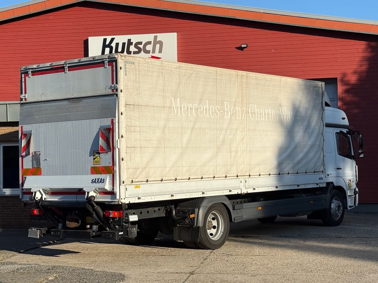 Mercedes-Benz MB 1530L Atego Plane/Lbw., Hochdach, - Curtainsider truck: picture 2 Mercedes-Benz MB 1530L Atego Plane/Lbw., Hochdach, - Curtainsider truck: picture 2