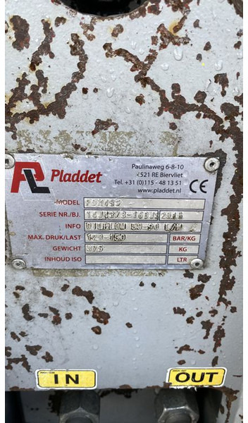 Pladdet PDH 43S - Hydraulic hammer for Construction machinery: picture 5 Pladdet PDH 43S - Hydraulic hammer for Construction machinery: picture 5