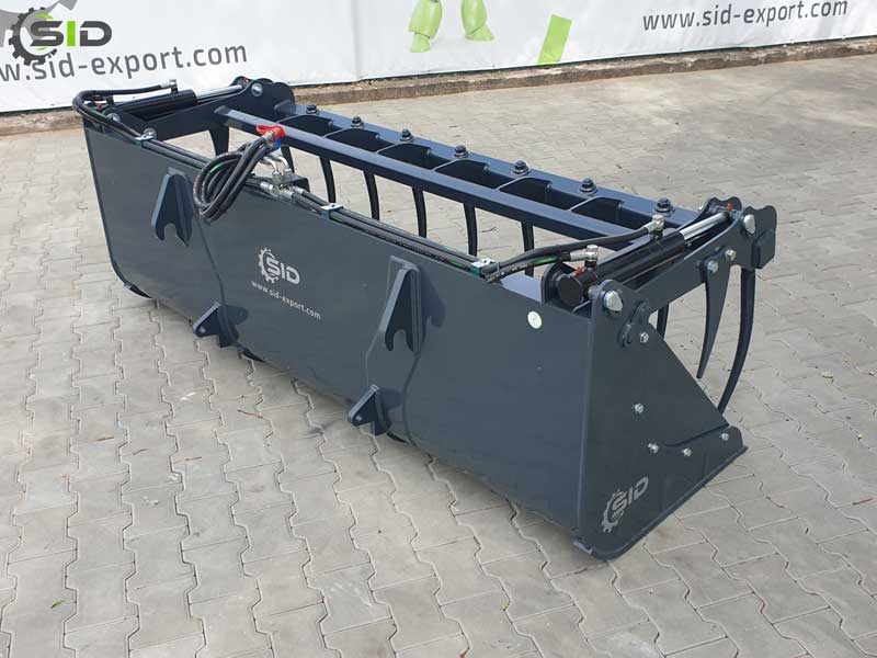 SID KROKODILSCHAUFEL M Greifschaufel / Godet Crocodile BMS M / Crocodile grab bucket forged tines M 1,4 M - Clamshell bucket for Clamshell bucket: picture 3 SID KROKODILSCHAUFEL M Greifschaufel / Godet Crocodile BMS M / Crocodile grab bucket forged tines M 1,4 M - Clamshell bucket for Clamshell bucket: picture 3