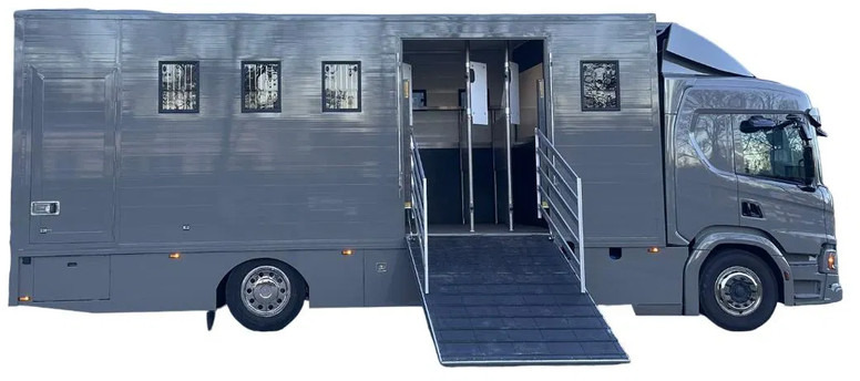 Scania P250 Horse Truck - Horse truck: picture 2 Scania P250 Horse Truck - Horse truck: picture 2