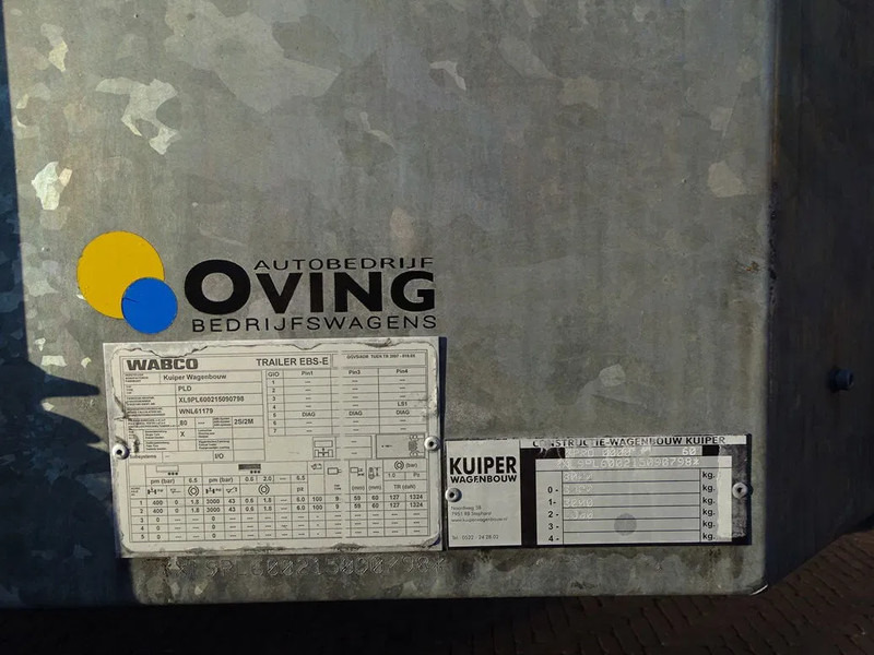 Kuiper 8 Tons Be Oplegger 670x195 laadvloerhoogte 50 cm - Low loader semi-trailer: picture 5 Kuiper 8 Tons Be Oplegger 670x195 laadvloerhoogte 50 cm - Low loader semi-trailer: picture 5