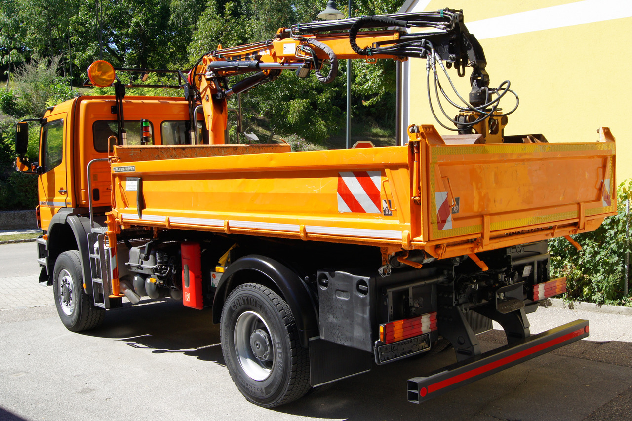 MERCEDES-BENZ AXOR 1829 4x4/EURO 5/ATLAS 65.2/MEILLER/Winterdienst - Crane truck: picture 4 MERCEDES-BENZ AXOR 1829 4x4/EURO 5/ATLAS 65.2/MEILLER/Winterdienst - Crane truck: picture 4