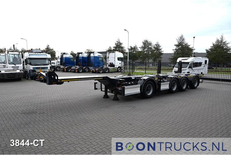 Container transporter/ Swap body semi-trailer D-Tec CT-53-04D COMBITRAILER | 2x20-30-40-45ft HC * 3x LIFT AXLE * 2x STEERING * NL TRAILER * LZV * APK 03-2026: picture 6