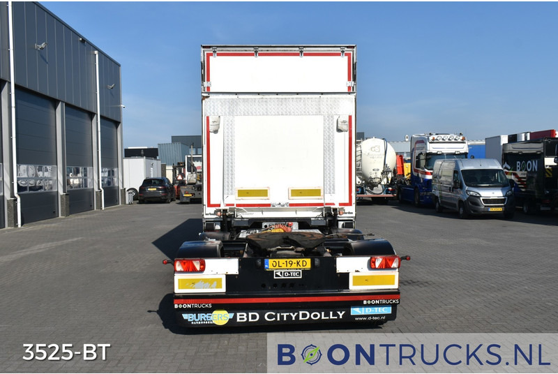 Closed box semi-trailer D-Tec CTD-40-03DB CITY DOLLY ISO BOX LZV | STEERING AXLE * TAIL LIFT * NL TRAILER * APK 08-2025: picture 7
