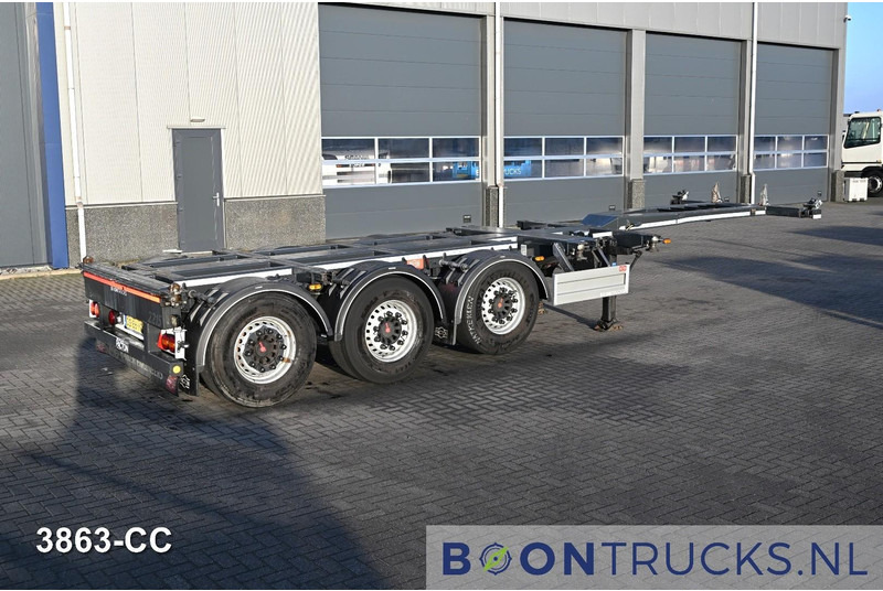 Pacton ET3 | 2x20-30-40-45ft HC * LIFT AXLE * 2x EXTENDABLE * NL TRAINER * APK 09-2026 - Container transporter/ Swap body semi-trailer: picture 1 Pacton ET3 | 2x20-30-40-45ft HC * LIFT AXLE * 2x EXTENDABLE * NL TRAINER * APK 09-2026 - Container transporter/ Swap body semi-trailer: picture 1