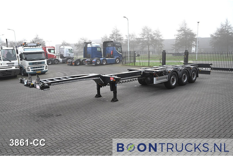 Pacton ET3 | 2x20-30-40-45ft HC * LIFTAS * 2x UITSCHUIFBAAR * SAF/SCHIJF * APK 06-2026 - Container transporter/ Swap body semi-trailer: picture 5 Pacton ET3 | 2x20-30-40-45ft HC * LIFTAS * 2x UITSCHUIFBAAR * SAF/SCHIJF * APK 06-2026 - Container transporter/ Swap body semi-trailer: picture 5