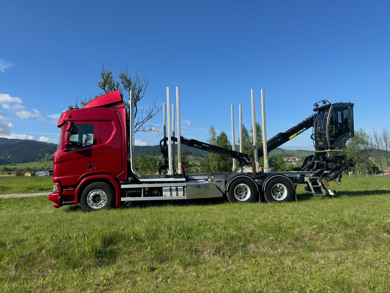 SCANIA R580 XT V8 - Log truck: picture 3 SCANIA R580 XT V8 - Log truck: picture 3