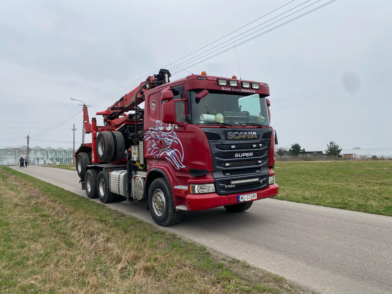 SCANIA R620 - Log truck: picture 5 SCANIA R620 - Log truck: picture 5