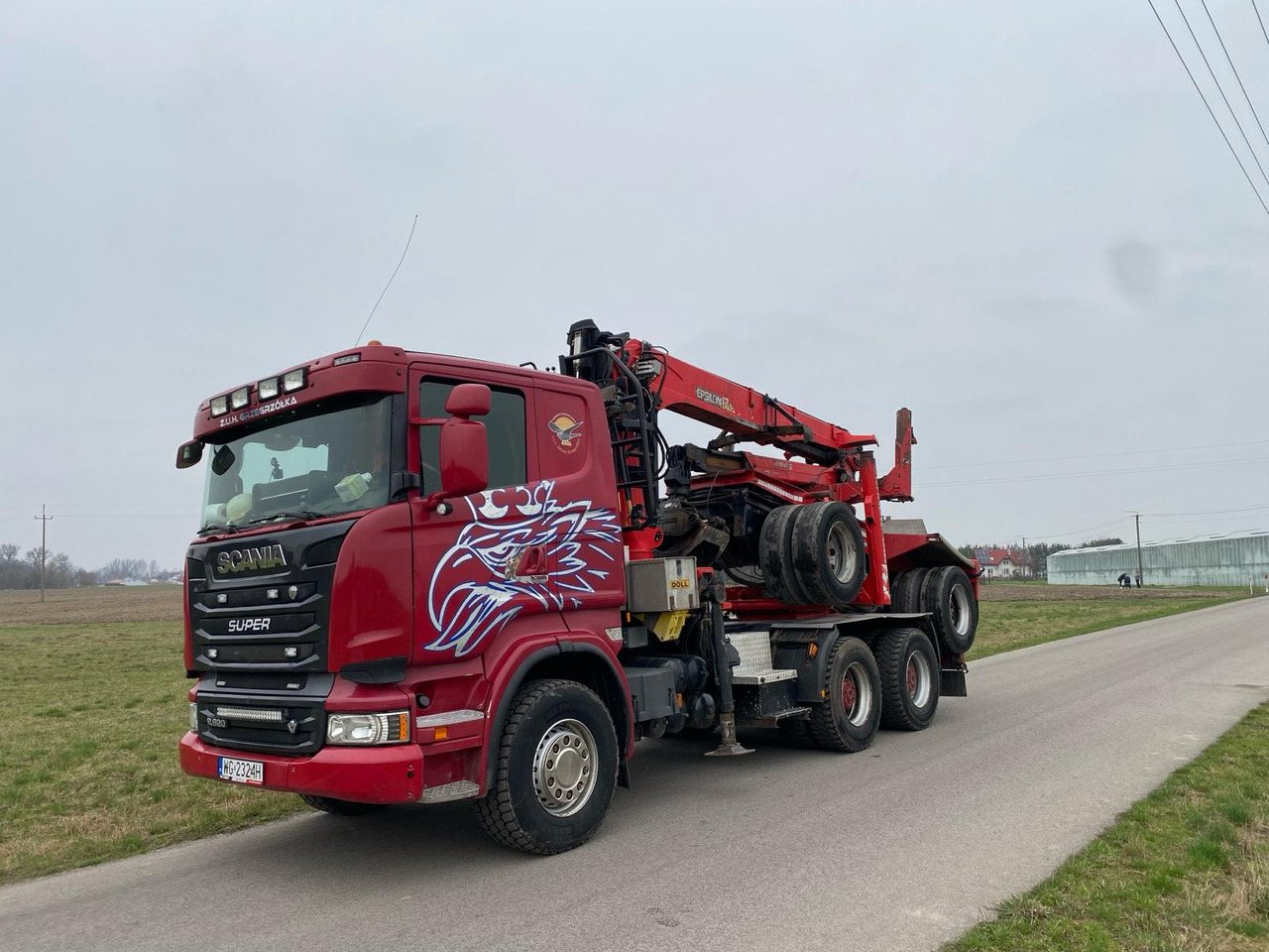 SCANIA R620 - Log truck: picture 1 SCANIA R620 - Log truck: picture 1
