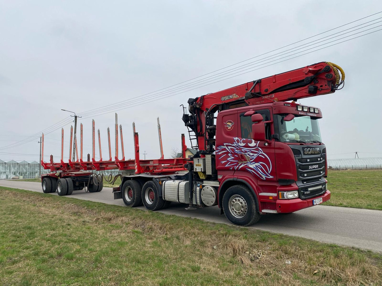 SCANIA R620 - Log truck: picture 4 SCANIA R620 - Log truck: picture 4