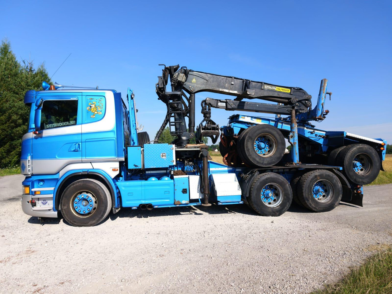 SCANIA R620 V8 - Log truck: picture 4 SCANIA R620 V8 - Log truck: picture 4