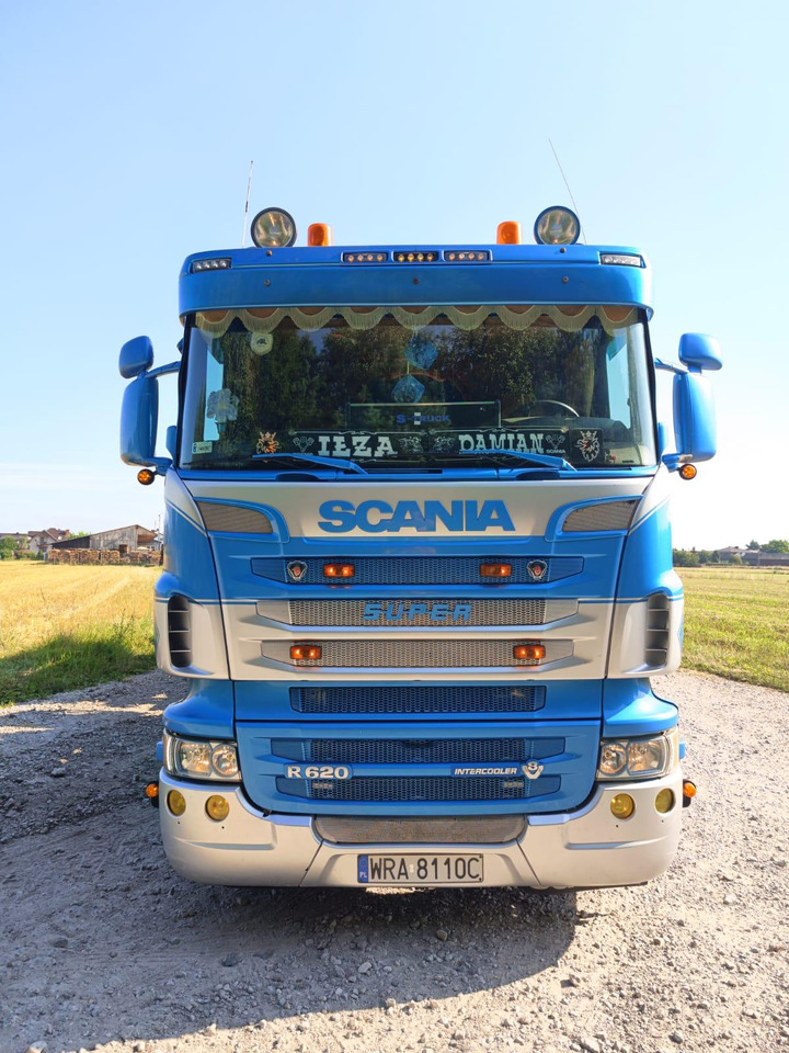 SCANIA R620 V8 - Log truck, Crane truck: picture 1 SCANIA R620 V8 - Log truck, Crane truck: picture 1