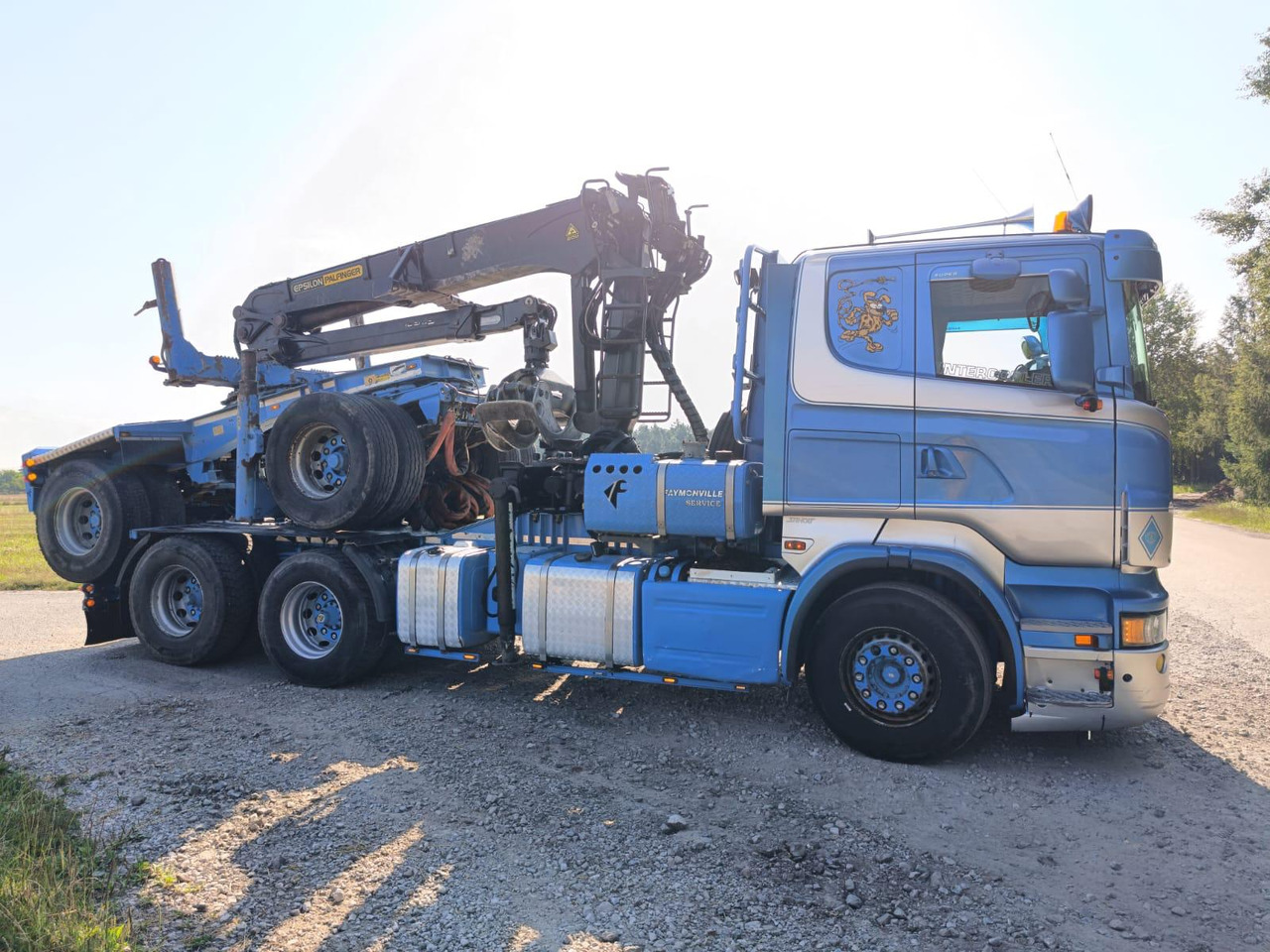SCANIA R620 V8 - Log truck: picture 5 SCANIA R620 V8 - Log truck: picture 5