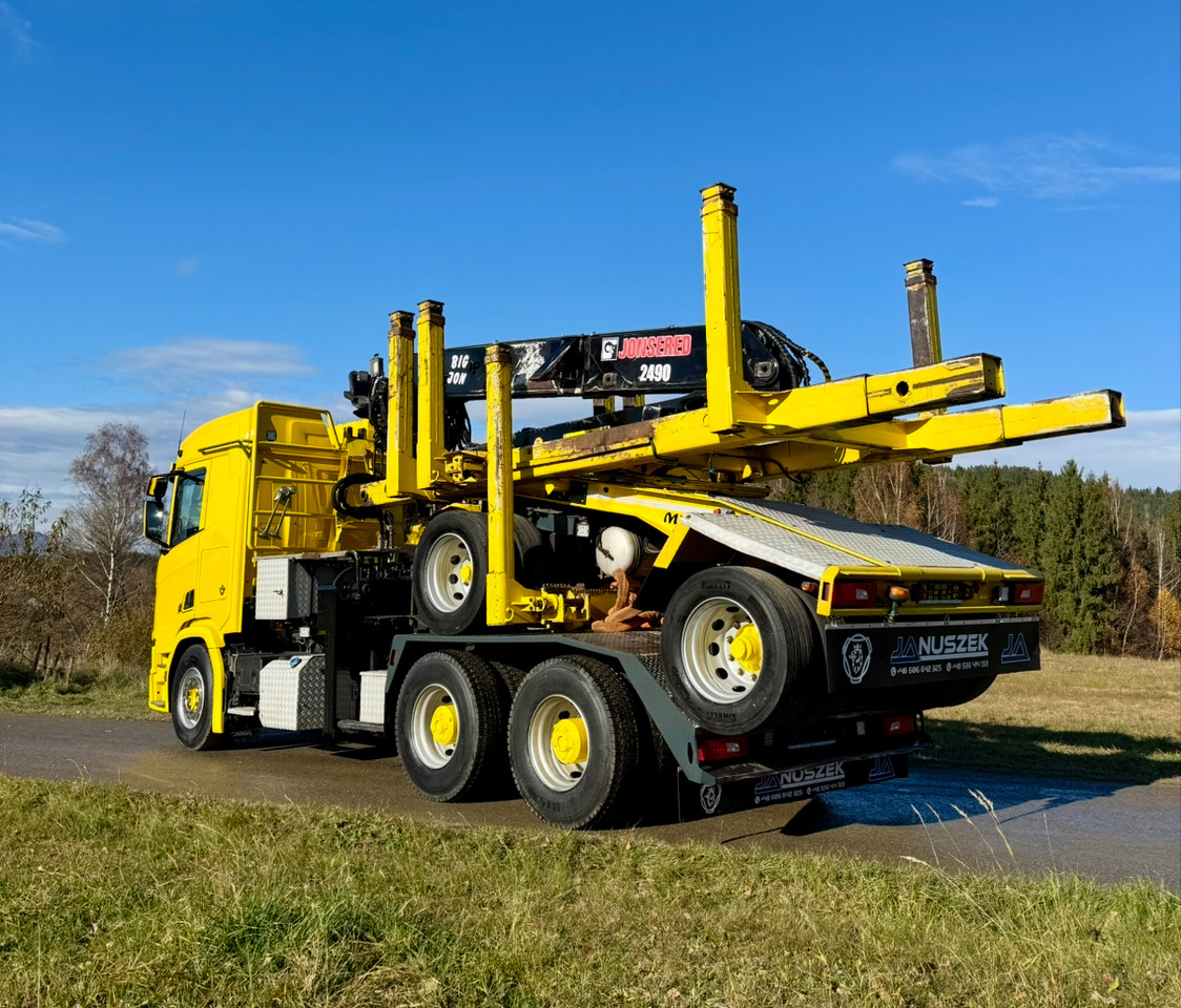 SCANIA R650 - Log truck, Crane truck: picture 4 SCANIA R650 - Log truck, Crane truck: picture 4