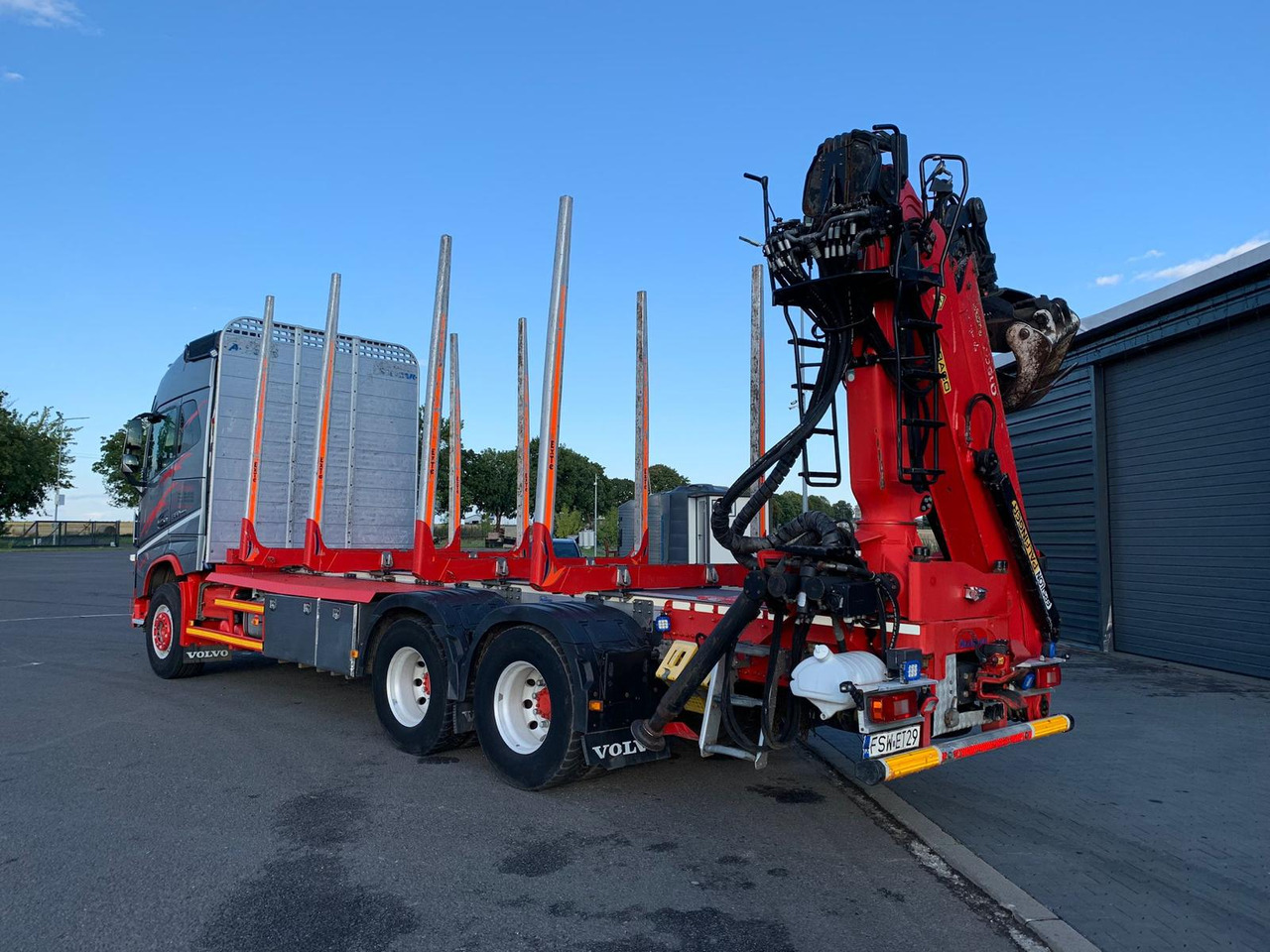 Log truck VOLVO FH16 650: picture 14